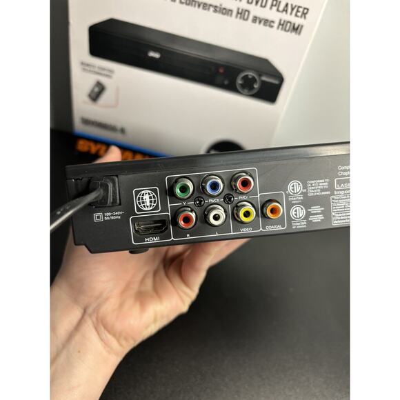 Sylvania HDMI Upconvert DVD Player with 1080P Upconversion (SDVD6655)™ - Picture 8 of 16